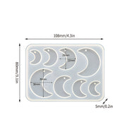 Moon Pendant Silicone Mould image 0