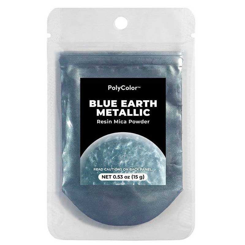 Alumilite Blue Earth Metallic Pigment Powder (15g) image 0