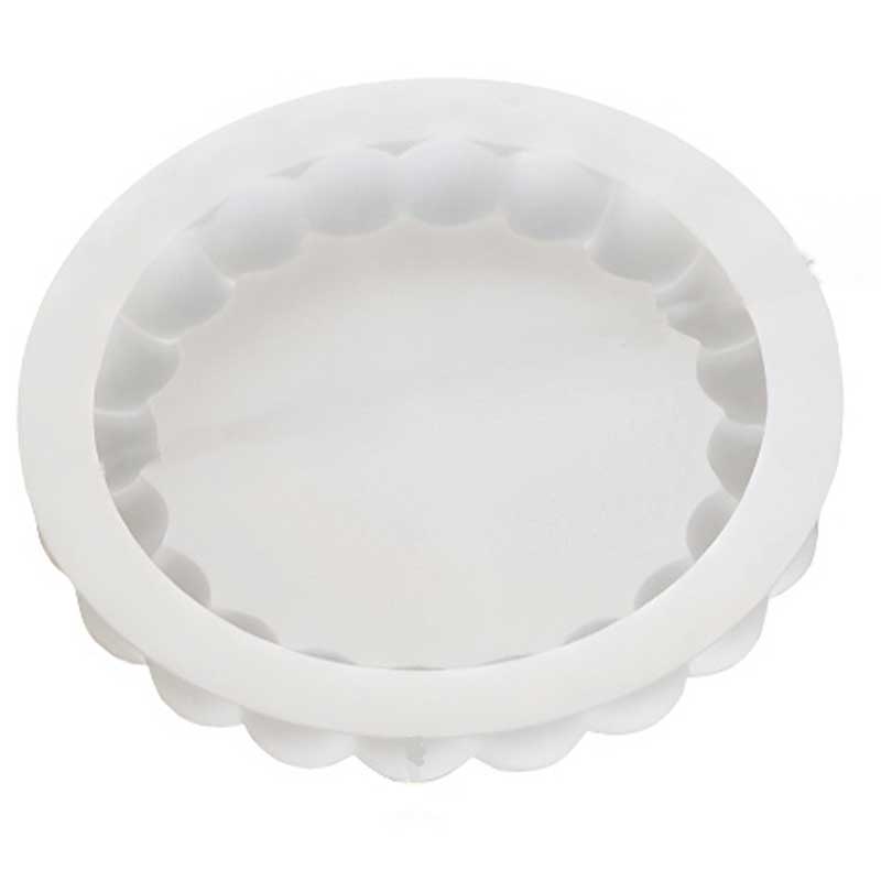 Scalloped Round Silicone Mould image 0