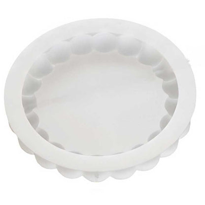 Scalloped Round Silicone Mould image 0