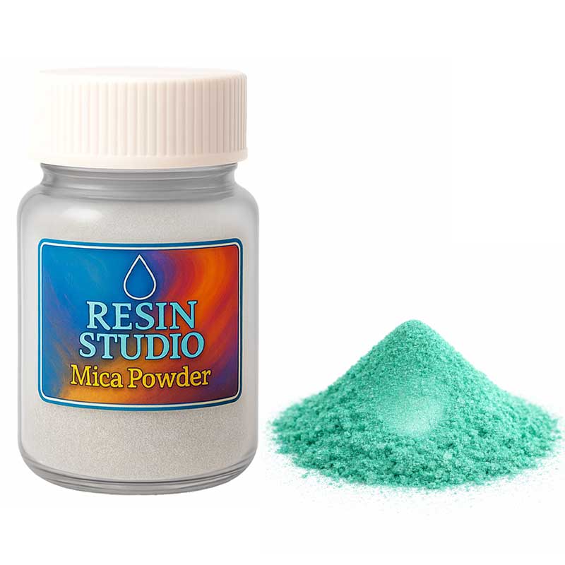 Glitter Green Mica Powder image 0