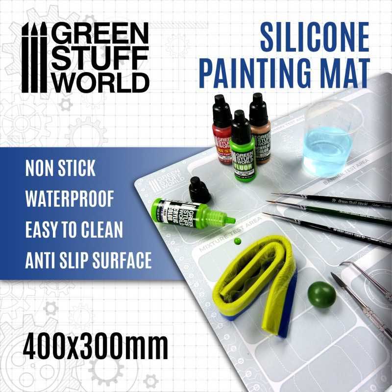 Green Stuff World Silicone Painting Mat (600x400mm) 2713 image 3