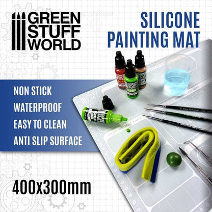 Green Stuff World Silicone Painting Mat (600x400mm) 2713 image 3