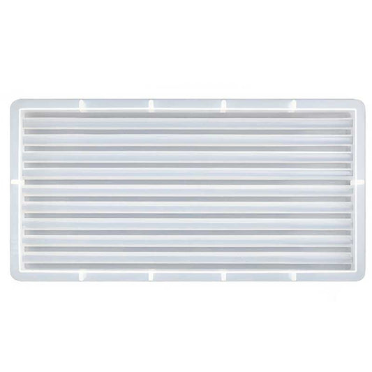 Rectangular Ribbed Tray Silicone Mould (258mm x 130mm) image 0