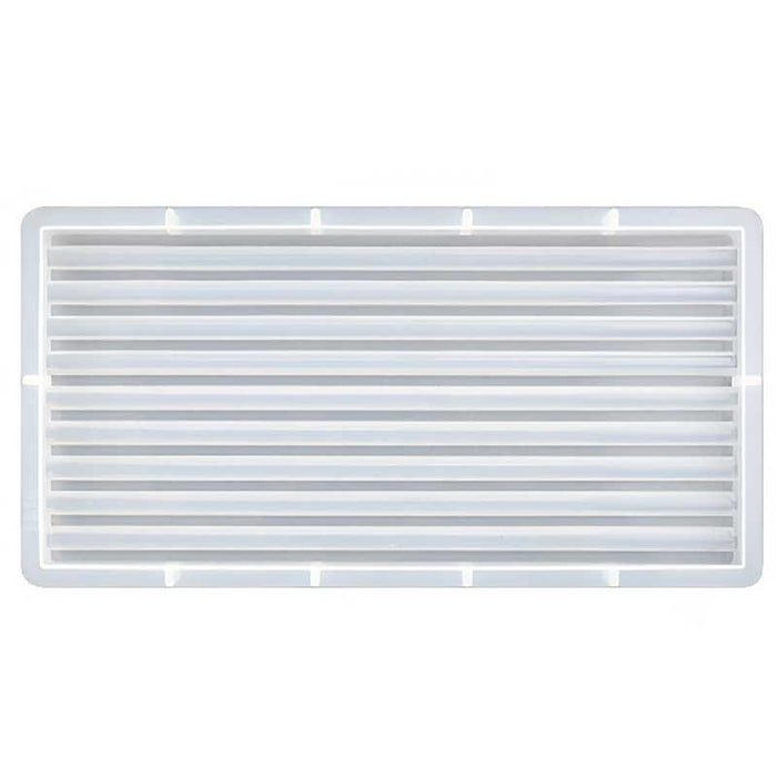 Rectangular Ribbed Tray Silicone Mould (258mm x 130mm) image 0