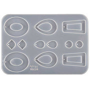 Mixed Oval and Rectangle Charm Silicone Mould image 0