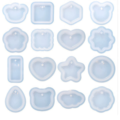 Star Pendant Silicone Mould 51mm x 51mm image 4