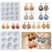 Resin Studio 9-Cavity Irregular Pebble Stone Silicone Mould RSM5271 additional image 3