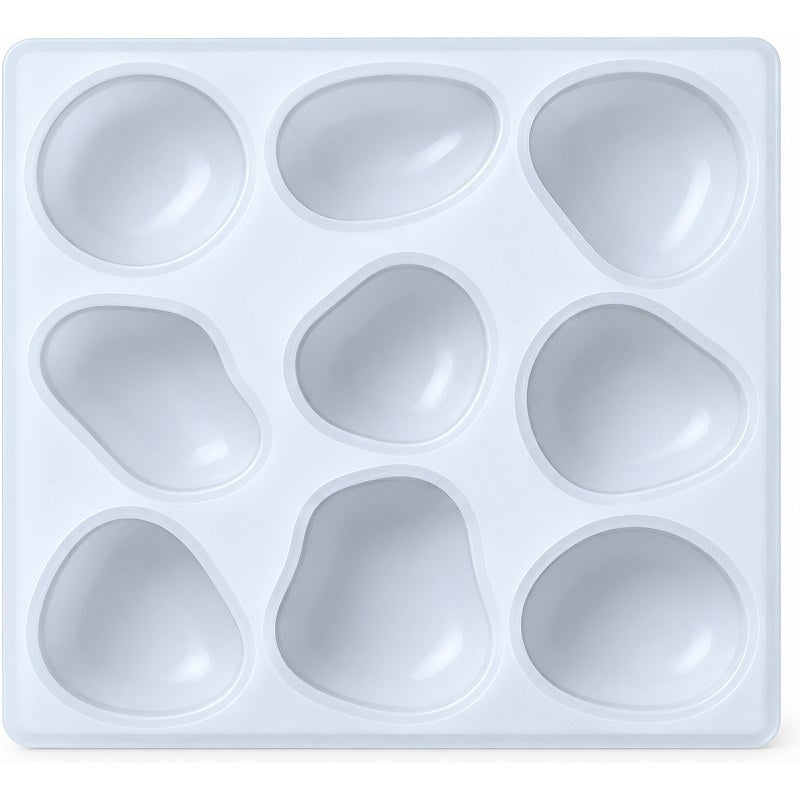 Resin Studio 9-Cavity Irregular Pebble Stone Silicone Mould RSM5271