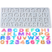Resin Studio Alphabet & Numbers Silicone Mould (Set 2) RSM5230