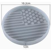 Resin Studio American Flag Coaster Silicone Mould RSM5205 additional image 2