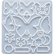 Resin Studio Butterfly and Mixed Shapes Silicone Pendant Mould RSM5232