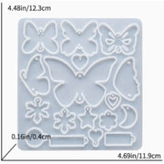 Resin Studio Butterfly Shapes Silicone Pendant Mould RSM5233 additional image 2