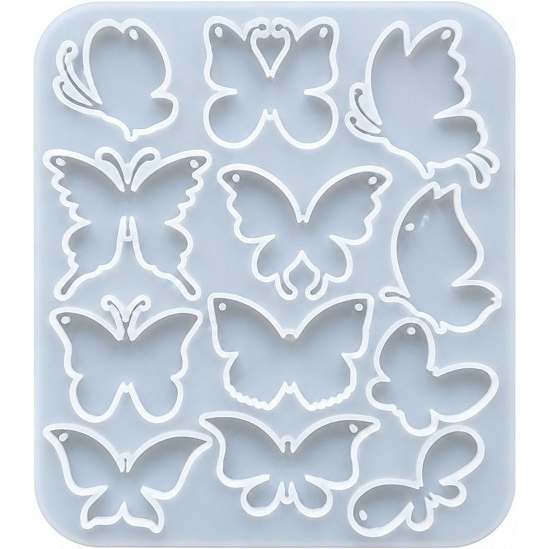 Resin Studio Butterfly Shapes Silicone Pendant Mould RSM5233