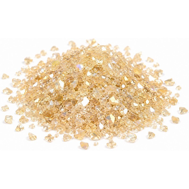 Resin Studio Champagne Iridescent Glass Flakes - 100g RS2088