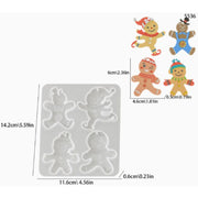 Resin Studio Christmas Gingerbread Decorations Silicone Mould RSM5227 additional image 2
