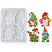 Resin Studio Christmas Gnome Decorations Silicone Mould RSM5225