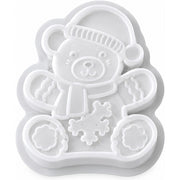 Resin Studio Christmas Teddy Bear Silicone Mould RSM5166