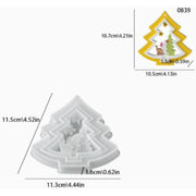 Resin Studio Christmas Tree Reindeer Scene Silicone Mould RSM5169 additional image 2