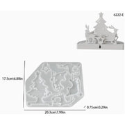 Resin Studio Christmas Tree & Reindeer Scene Silicone Mould RSM5186 additional image 2