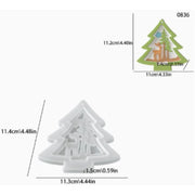 Resin Studio Christmas Tree Woodland Scene Silicone Mould RSM5168 additional image 2
