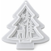 Resin Studio Christmas Tree Woodland Scene Silicone Mould RSM5168