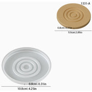 Resin Studio Concentric Circle Coaster Silicone Mould RSM5216 additional image 2