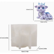Resin Studio Cute Baby Dragon Silicone Mould RSM5173 additional image 2
