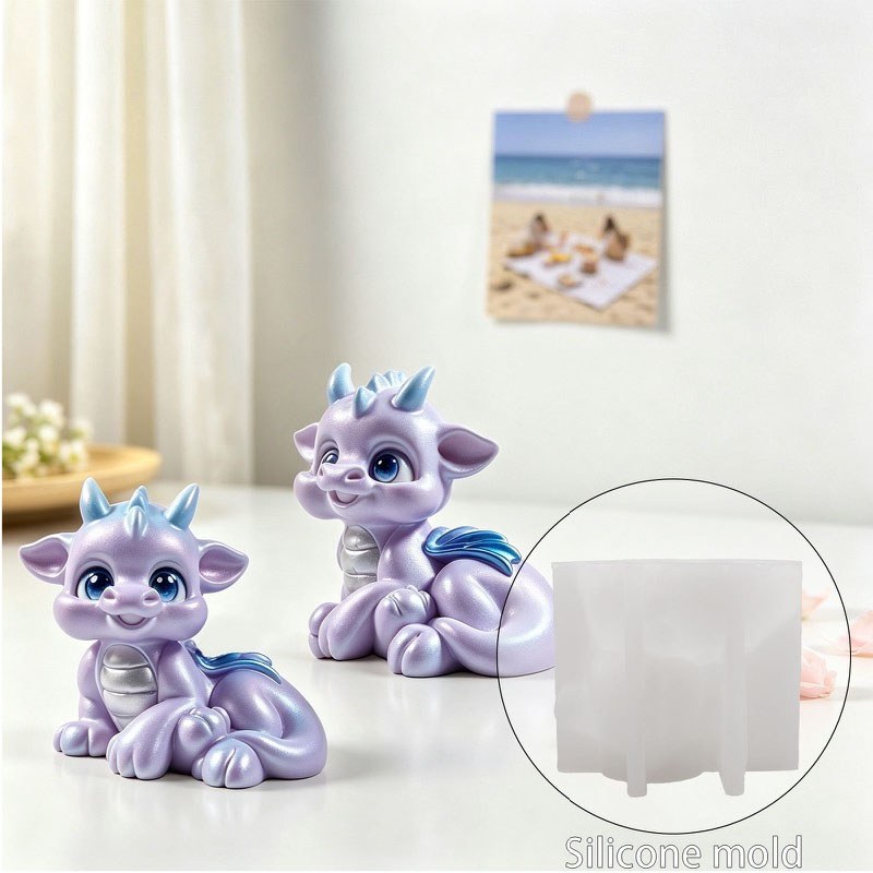 Resin Studio Cute Baby Dragon Silicone Mould RSM5173 additional image 3