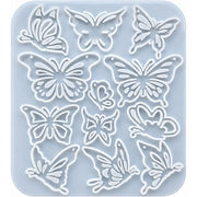 Resin Studio Decorative Butterfly Silicone Pendant Mould RSM5234