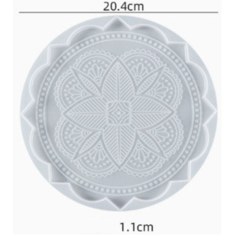 Resin Studio Floral Mandala Silicone Mould RSM5192 additional image 2