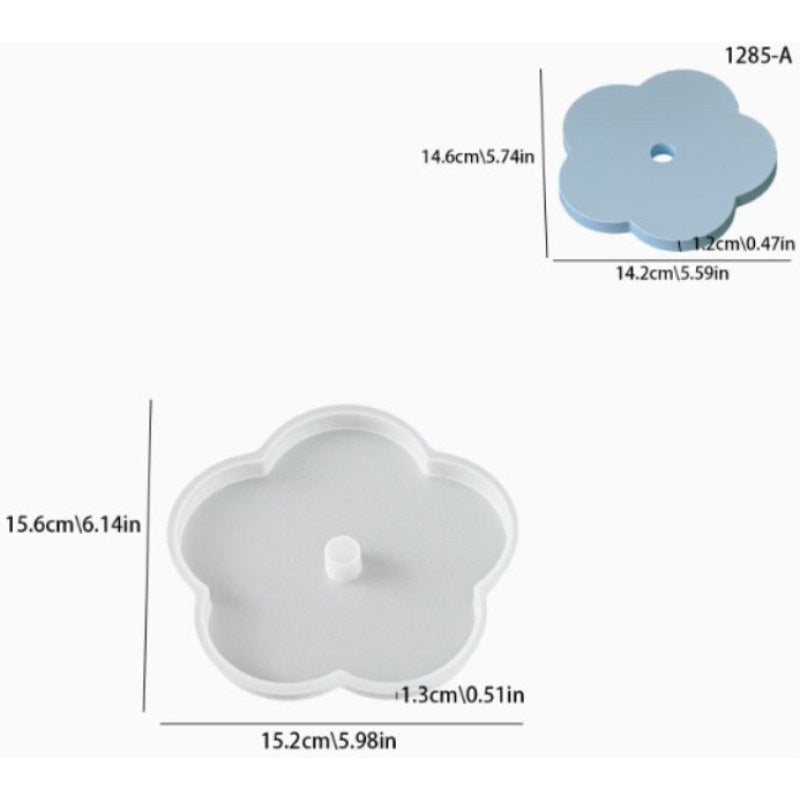 Resin Studio Flower Candle Holder Silicone Mould RSM5197 additional image 2