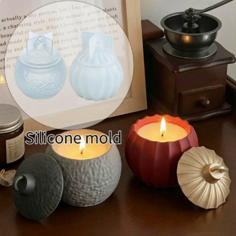 Resin Studio Fluted Round Trinket Bowl with Lid Silicone Mould Set RSM5236 additional image 3