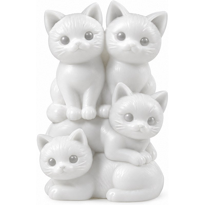 Resin Studio Four Cats Silicone Mould RSM5163