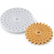 Resin Studio Geometric Flower Coaster Silicone Mould RSM5220