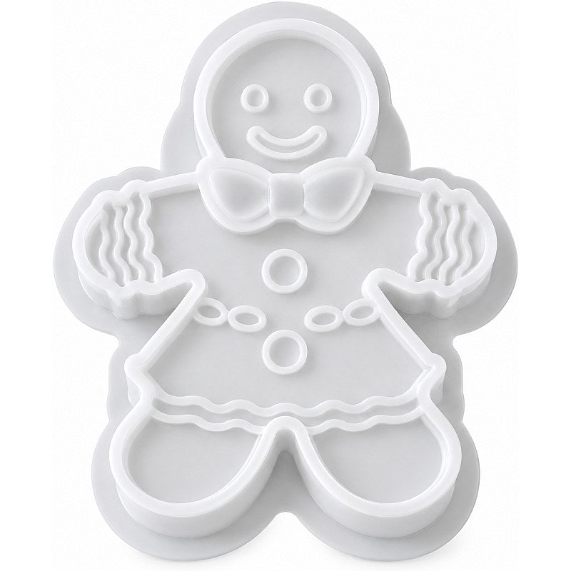 Resin Studio Gingerbread Girl Silicone Mould RSM5165
