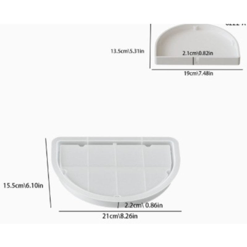 Resin Studio Half Moon Tray Silicone Mould RSM5182 additional image 2