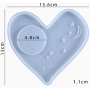 Resin Studio I Love You Heart Trinket Tray Silicone Mould RSM5208 additional image 2