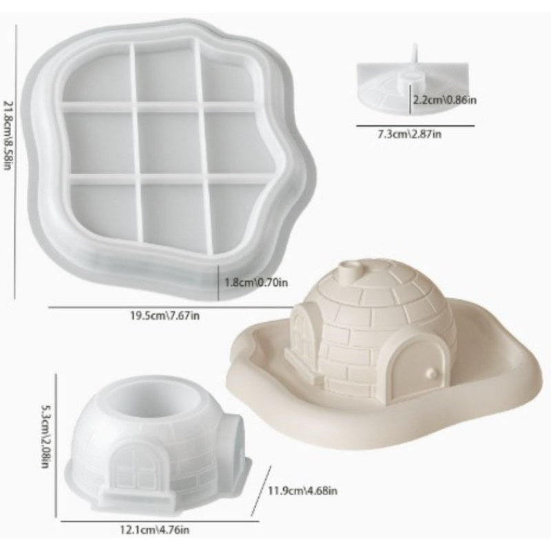 Resin Studio Igloo Silicone Mould with Base RSM5161 additional image 2