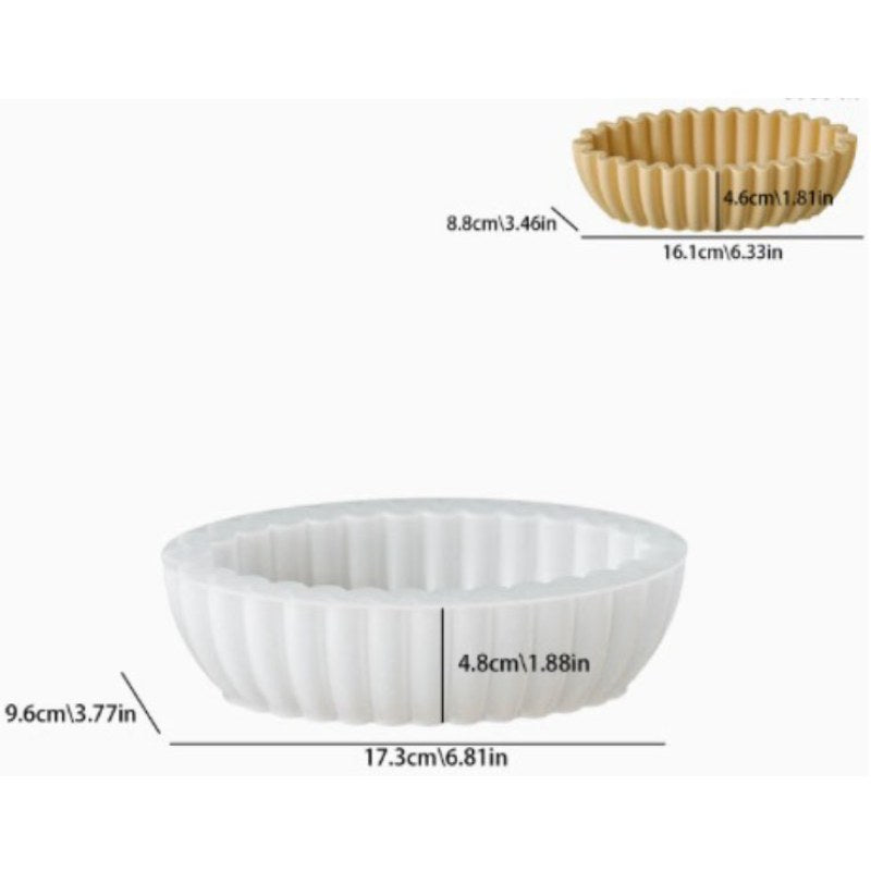 Resin Studio Large Fluted Round Bowl Silicone Mould RSM5177 additional image 2
