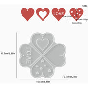 Resin Studio Love Heart Hanging Decorations Silicone Mould RSM5214 additional image 2