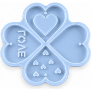 Resin Studio Love Heart Hanging Decorations Silicone Mould RSM5214