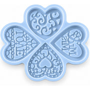 Resin Studio Love & Mr & Mrs Decorative Heart Silicone Mould RSM5213
