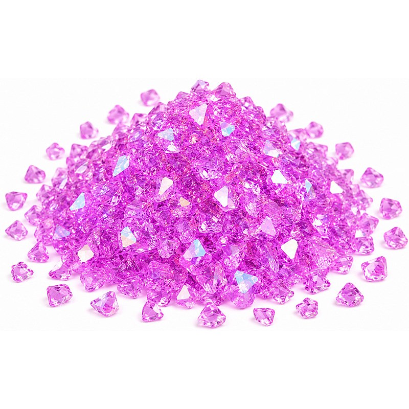 Resin Studio Magenta Iridescent Glass Flakes (50g) RS2083
