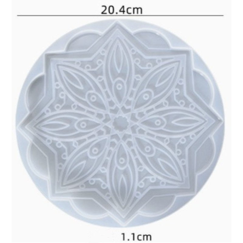 Resin Studio Mandala Flower Silicone Resin Mould RSM5190 additional image 2