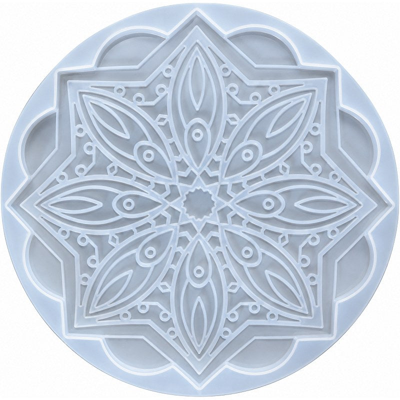 Resin Studio Mandala Flower Silicone Resin Mould RSM5190
