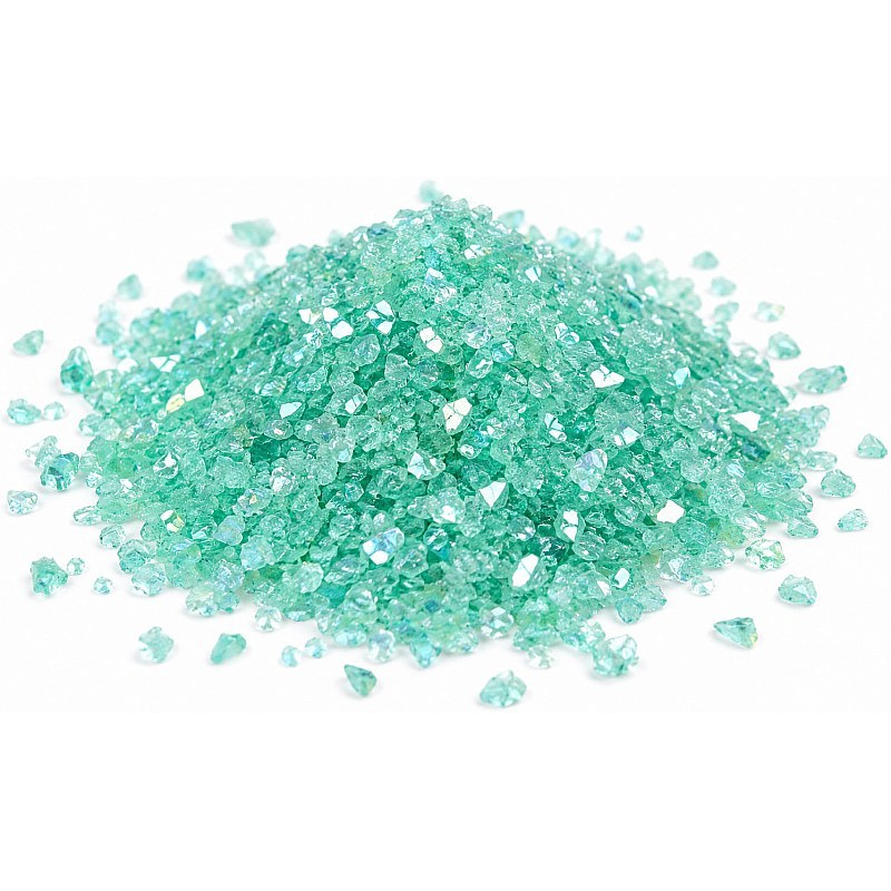 Resin Studio Mint Iridescent Glass Flakes - 100g RS2093