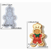 Resin Studio Noah Gingerbread Man Christmas Decoration Silicone Mould RSM5245 additional image 2
