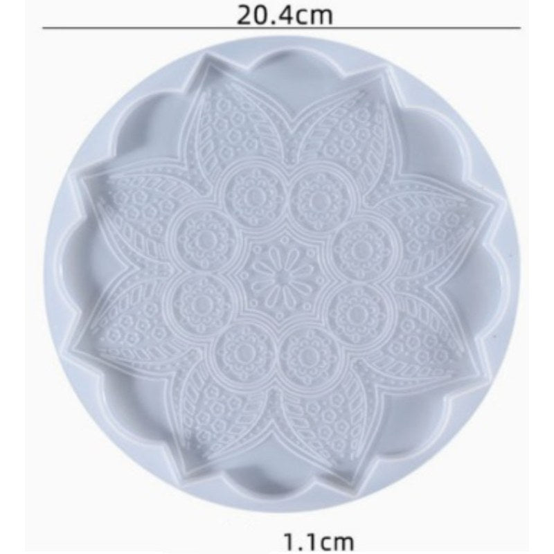Resin Studio Ornate Floral Mandala Silicone Mould RSM5193 additional image 2