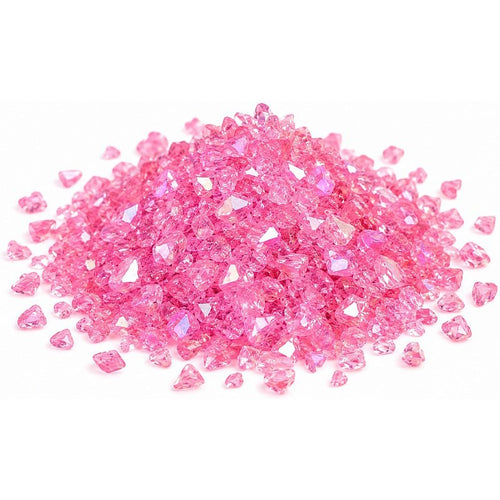 Pink Glass Flakes - 100g